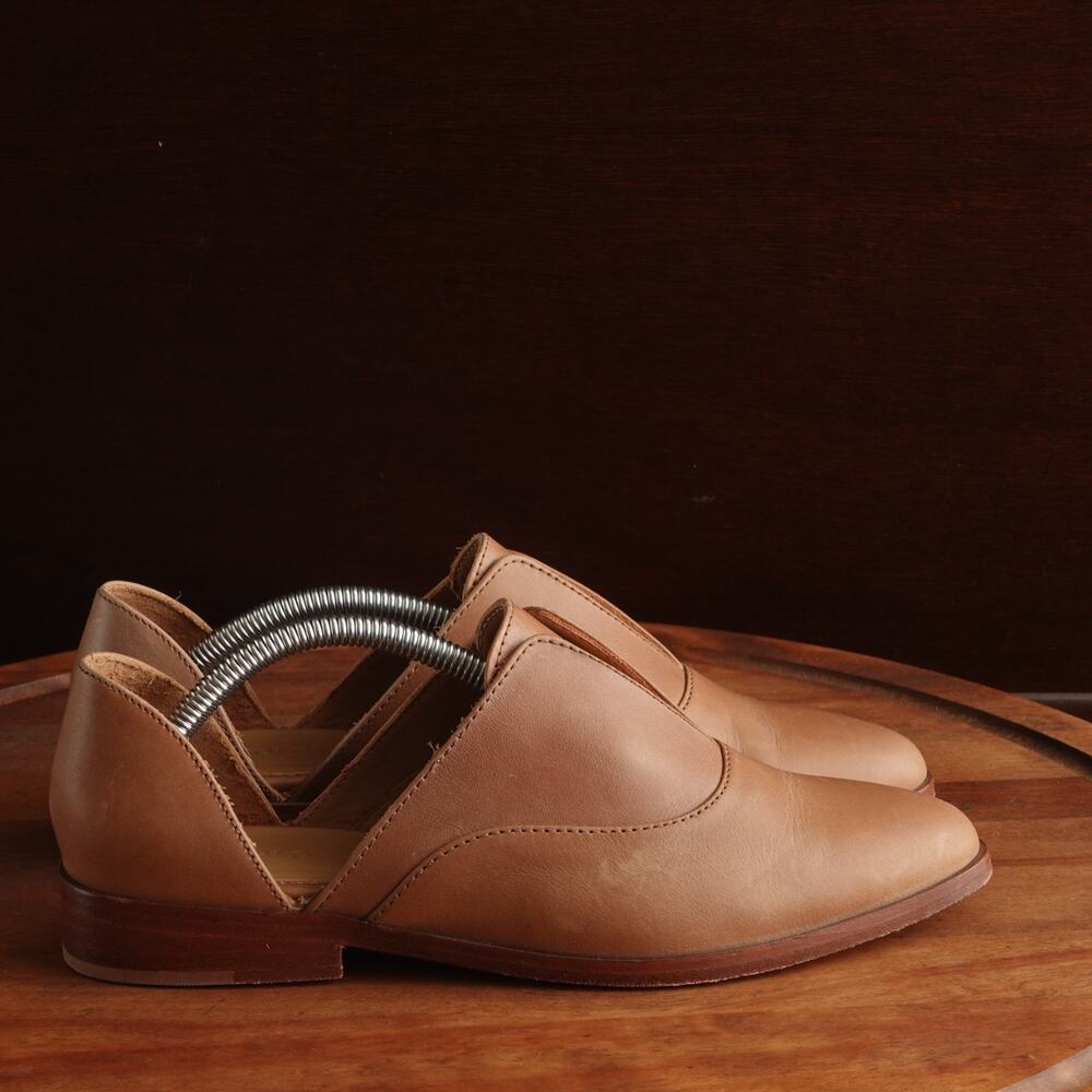 Nisolo Tan Leather Slip-On Loafers